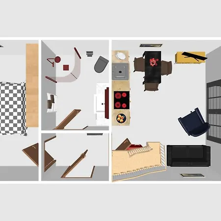 Appartamento Twee-tiden-6 *