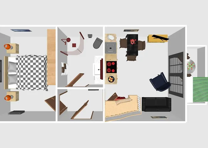 Appartamento Twee-tiden-6 *